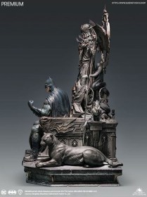 Batman on Throne Premium Edition DC Comics 1/4 Statue by Queen Studios