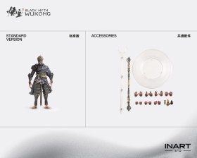 The Destined One in the Bronze Armor Set Standard Ver Black Myth Wukong 1/12 Action Figure by Queen Studios