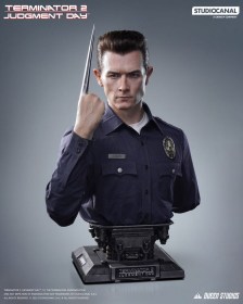 T-1000 Terminator 2 Judgment Day 1/1 Bust by Queen Studios