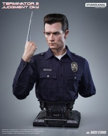 T-1000 Terminator 2 Judgment Day 1/1 Bust by Queen Studios