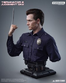 T-1000 Terminator 2 Judgment Day 1/1 Bust by Queen Studios