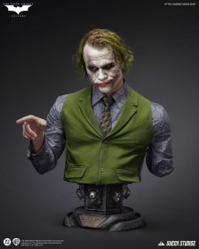 The Joker The Dark Knight 1/1 Bust by Queen Studios