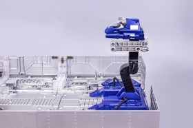 Optimus Prime Flagship Trailer Kit Interactive Auto-Converting Vehicle Transformers by Robosen