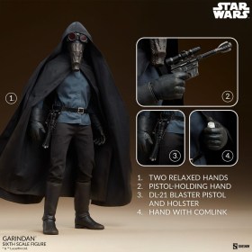 Garindan Star Wars Episode IV Scum & Villainy 1/6 Action Figure by Sideshow Collectibles