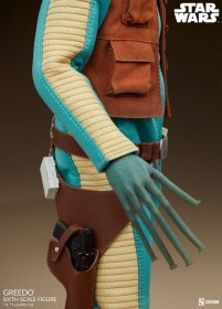 Greedo Star Wars Scum & Villainy 1/6 Action Figure by Sideshow Collectibles