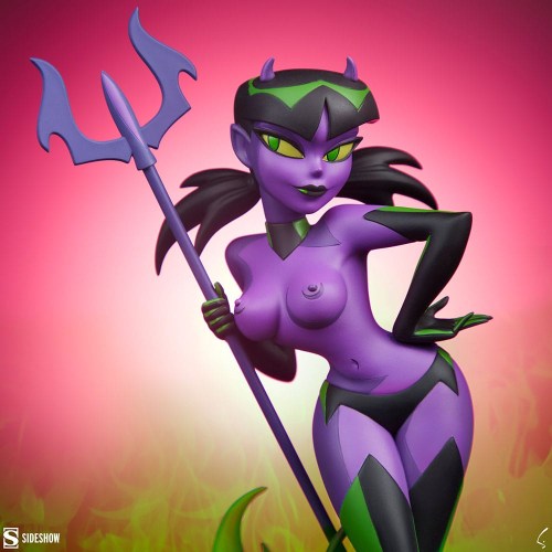 Devil Girl (Purple and Green Variant) Original Artist Series Statue by Sideshow Collectibles