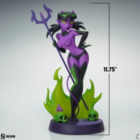 Devil Girl (Purple and Green Variant) Original Artist Series Statue by Sideshow Collectibles