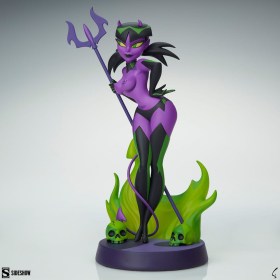 Devil Girl (Purple and Green Variant) Original Artist Series Statue by Sideshow Collectibles