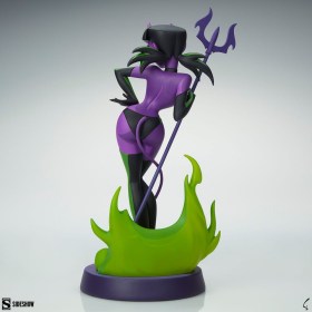 Devil Girl (Purple and Green Variant) Original Artist Series Statue by Sideshow Collectibles