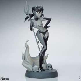 Devil Girl (Black and White Variant) Original Artist Series Statue by Sideshow Collectibles