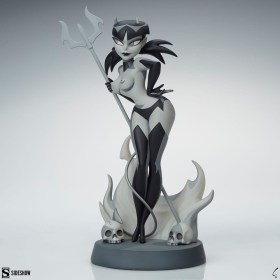 Devil Girl (Black and White Variant) Original Artist Series Statue by Sideshow Collectibles