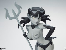 Devil Girl (Black and White Variant) Original Artist Series Statue by Sideshow Collectibles