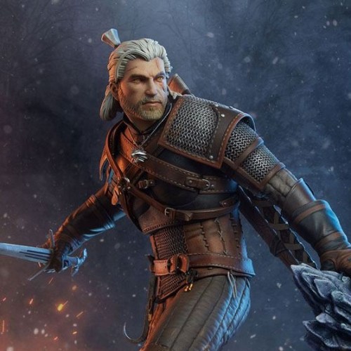 Museum Masterline The Witcher 3: Wild Hunt Geralt of Rivia Battle