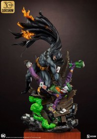 Batman vs The Joker Eternal Enemies DC Comics Premium Format Statue by Sideshow Collectibles