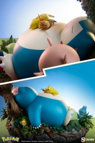 Snorlax Pokémon Diorama by Sideshow Collectibles