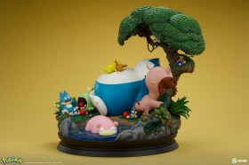 Snorlax Pokémon Diorama by Sideshow Collectibles