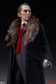 Van Helsing (Peter Cushing) Dracula Premium Format Statue by Sideshow Collectibles