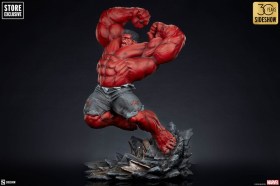 Red Hulk Thunderbolt Ross Marvel Premium Format Statue by Sideshow Collectibles