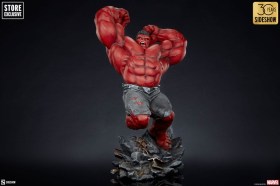 Red Hulk Thunderbolt Ross Marvel Premium Format Statue by Sideshow Collectibles