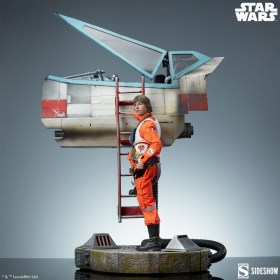 Luke Skywalker & X-Wing Red Five, Standing Star Wars Premium Format Statue by Sideshow Collectibles