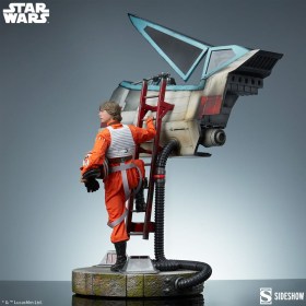 Luke Skywalker & X-Wing Red Five, Standing Star Wars Premium Format Statue by Sideshow Collectibles