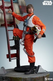 Luke Skywalker & X-Wing Red Five, Standing Star Wars Premium Format Statue by Sideshow Collectibles