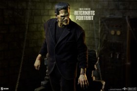 Frankenstein (Fabric Costume) Premium Format Mixed Media Statue by Sideshow Collectibles