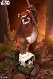 Wicket Star Wars Episode VI Return of the Jedi Premium Format Statue by Sideshow Collectibles