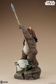 Wicket Star Wars Episode VI Return of the Jedi Premium Format Statue by Sideshow Collectibles