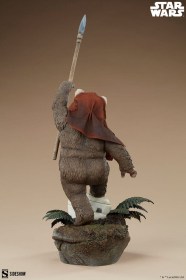 Wicket Star Wars Episode VI Return of the Jedi Premium Format Statue by Sideshow Collectibles