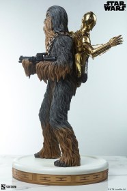 Chewbacca and C-3PO Star Wars Premium Format Figure by Sideshow Collectibles