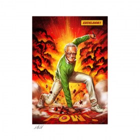 Stan Lee Excelsior! Marvel Art Print unframed by Sideshow Collectibles