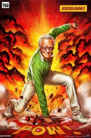 Stan Lee Excelsior! Marvel Art Print unframed by Sideshow Collectibles