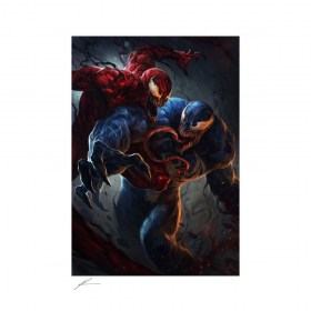 Venom vs Carnage Marvel Art Print unframed by Sideshow Collectibles