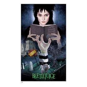 Beetlejuice Art Print Beetlejuice, Beetlejuice, Beetlejuice! unframed by Sideshow Collectibles