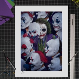 Agent of Chaos DC Comics Art Print unframed by Sideshow Collectibles