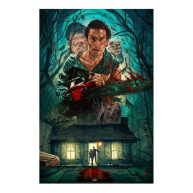 Ash Williams Evil Dead 2 Dead by Dawn Art Print unframed by Sideshow Collectibles