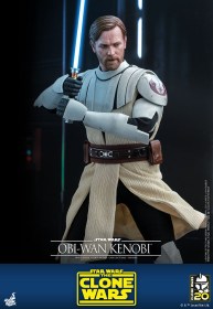 Obi-Wan Kenobi Star Wars The Clone Wars 1/6 Action Figure by Hot Toys