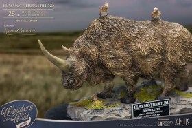 Rhino (Brown) Elasmotherium Statue by Star Ace Toys