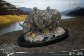 Rhino (Black) Elasmotherium Statue by Star Ace Toys