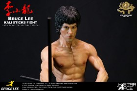 Bruce Lee Kali Sticks Fight Deluxe Basement Version Enter the Dragon Movie 1/6 Statue by Star Ace Toys
