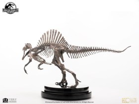 Spinosaurus Skeleton Bronze Jurassic Park III ECC Elite Creature Line 1/24 Statue by ECC