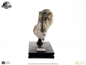 Female Velociraptor White Queen Jurassic Park III Bust by ECC