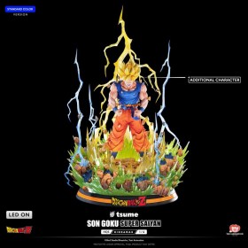 Son Goku Super Saiyan Dragon Ball Z HQS Dioramax 1/4 Figure by Tsume