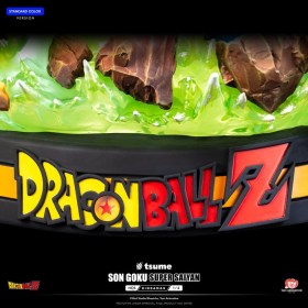 Son Goku Super Saiyan Dragon Ball Z HQS Dioramax 1/4 Figure by Tsume