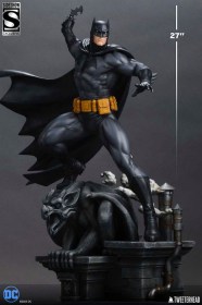 Batman (Black and Gray Edition) DC Comics 1/4 Maquette by Tweeterhead