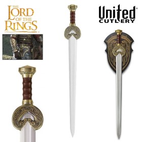 Herugrim Sword of King Theoden (Battle Forged Edition) LOTR 1/1 Replica by United Cutlery