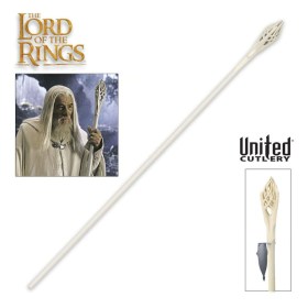 Staff of Gandalf the White LOTR 1/1 Replica by United Cutlery