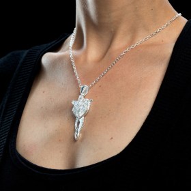 Pendant & Chain Evenstar (Sterling Silver) Lord of the Rings 1/1 Replica by Weta