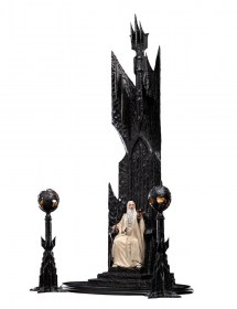Saruman the White on Throne The Lord of the Rings 1/6 Statue by Weta
